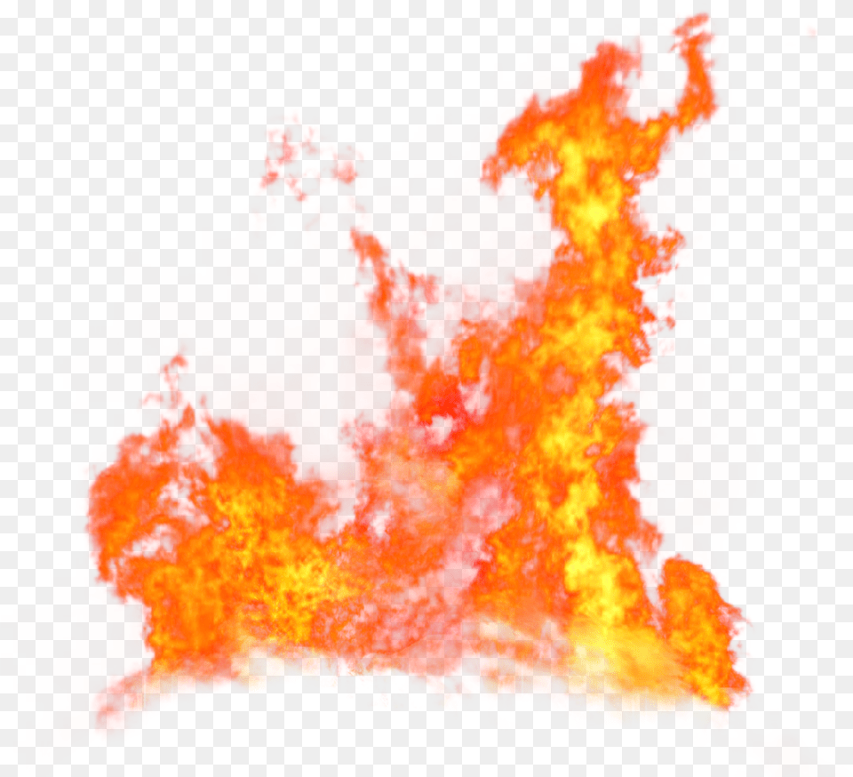 Fire Effect, Flame, Mountain, Nature, Outdoors Png Image