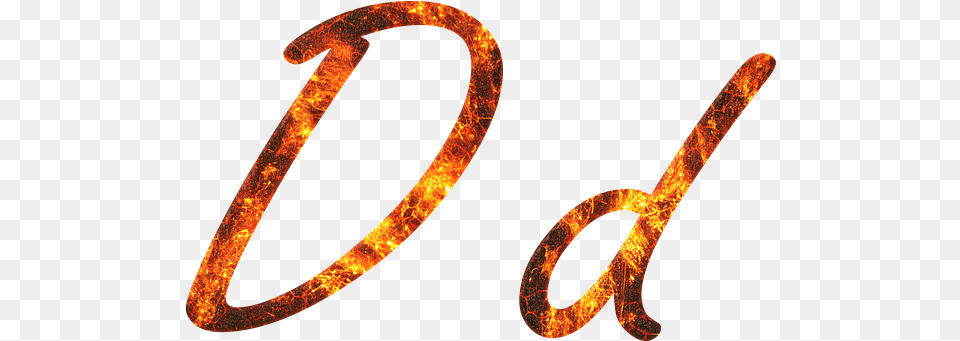 Fire Embers Lava Font Fonte Da Letra D, Text, Symbol Free Png Download