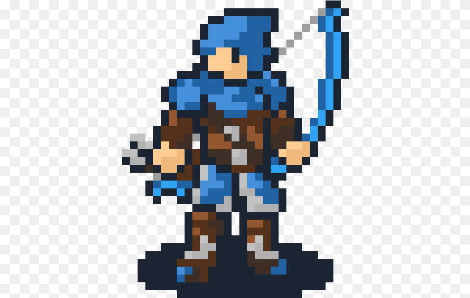 Fire Emblem Archer Pixel Art Clipart Victoria, Chess, Game, People, Person Png