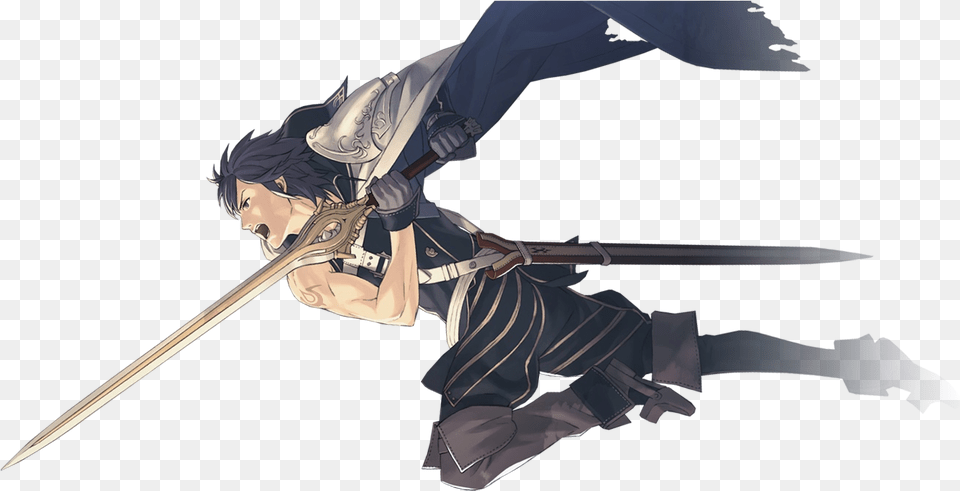 Fire Emblem Awakening Fire Emblem Awakening Chrom Fire Emblem Sword, Weapon, Person, Face Free Transparent Png