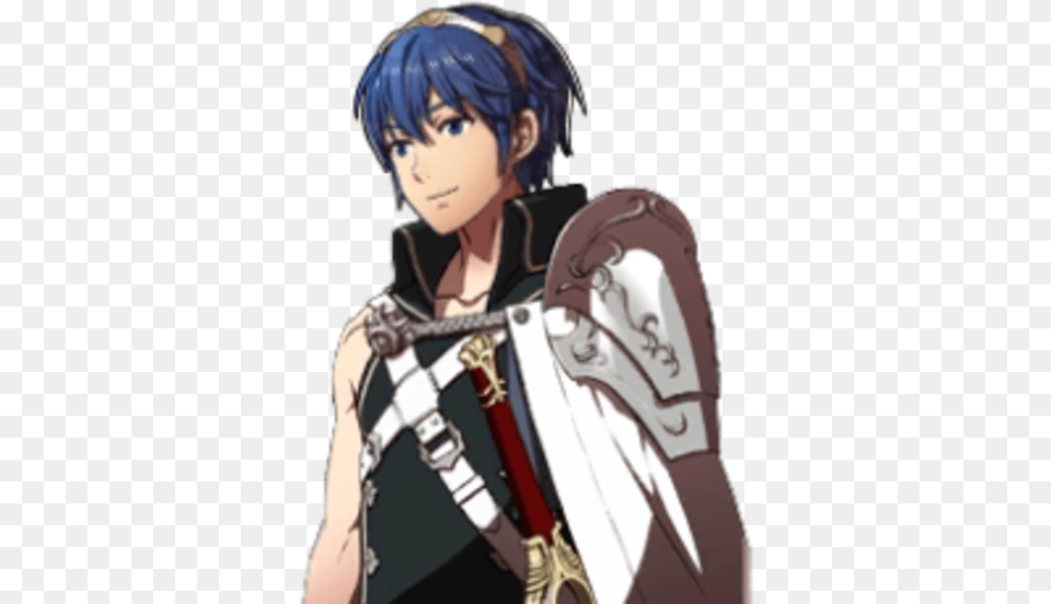 Fire Emblem Awakening Super Smash Bros Fire Emblem Chrom Portrait, Book, Comics, Publication, Adult Free Png Download