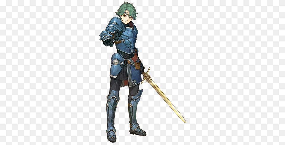 Fire Emblem Echoes Shadows Of Valentia Character, Sword, Weapon, Adult, Male Free Png