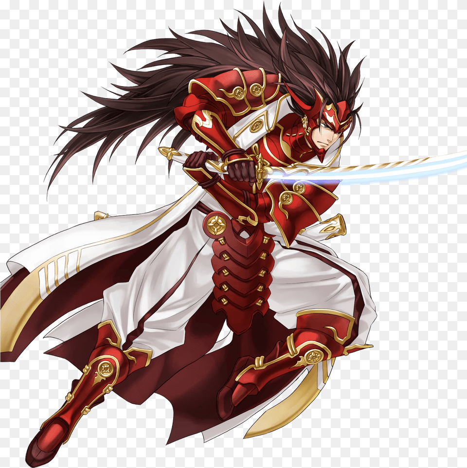 Fire Emblem Fate Ryoma, Book, Comics, Publication, Samurai Png Image