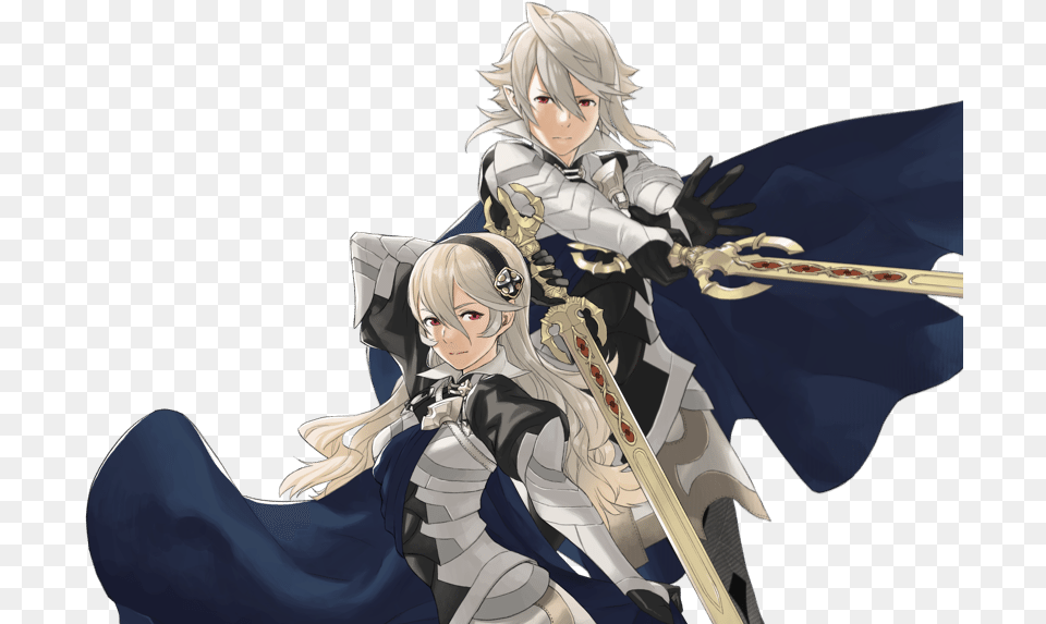 Fire Emblem Fates Corrin Coming To Super Smash Bros Bagogames, Publication, Book, Comics, Adult Free Transparent Png