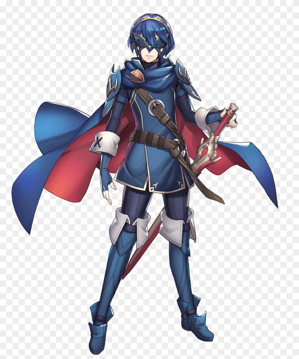 Fire Emblem Fire Emblem Masked Marth, Book, Comics, Publication, Adult Free Png