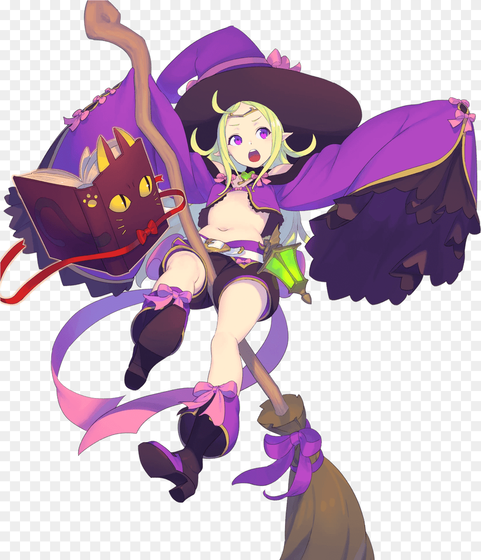 Fire Emblem Halloween Nowi, Book, Comics, Publication, Purple Free Transparent Png