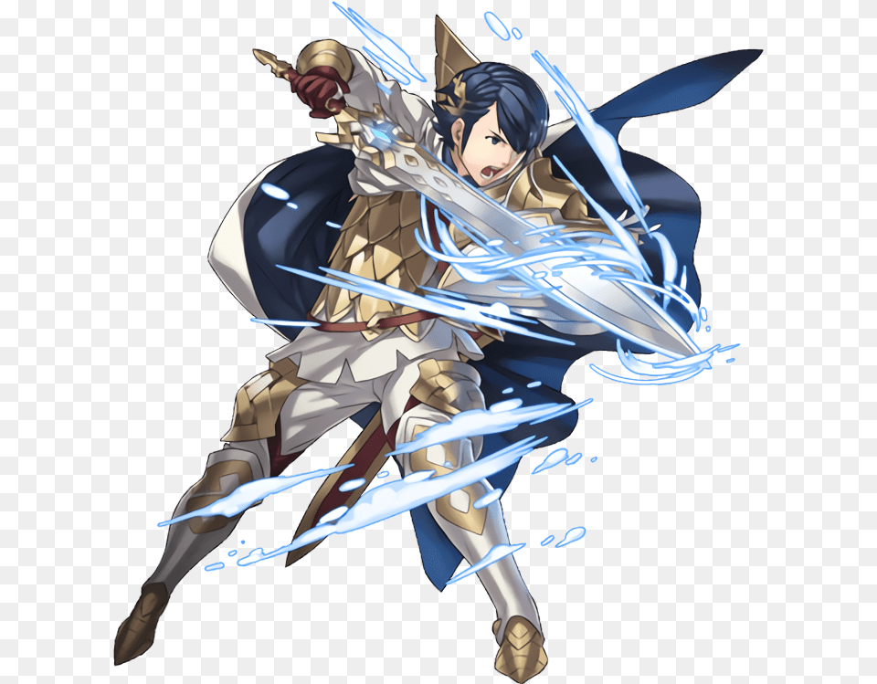 Fire Emblem Heroes Alfonse Sword, Book, Comics, Publication, Person Png