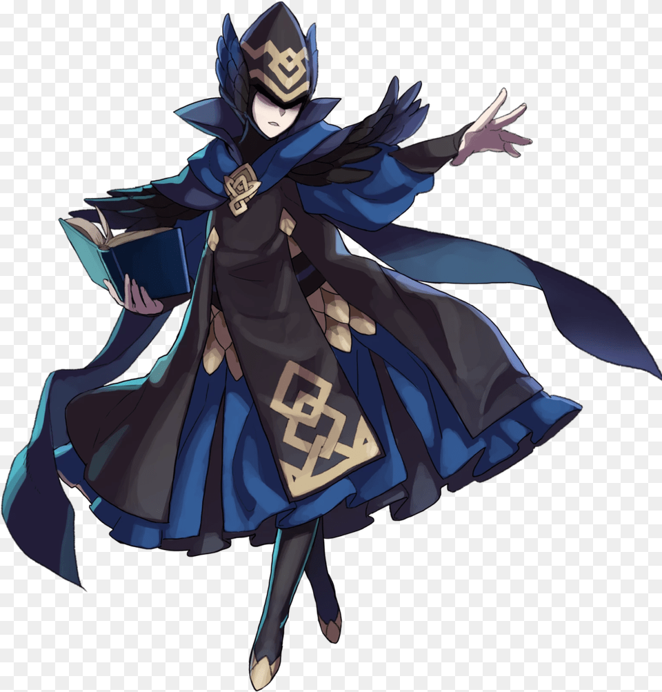 Fire Emblem Heroes Blue Mage, Cape, Clothing, Fashion, Person Free Transparent Png