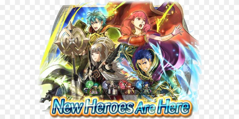 Fire Emblem Heroes Brave Banner, Book, Comics, Publication, Person Png Image