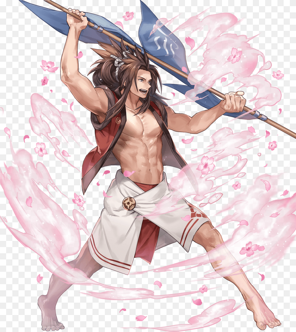 Fire Emblem Heroes Calendar Wallpaper Ryoma Fire Emblem Heroes, Publication, Book, Comics, Adult Free Transparent Png