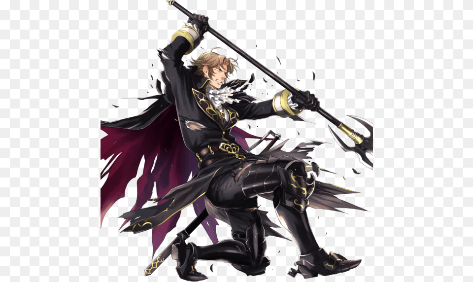 Fire Emblem Heroes Camus, Weapon, Sword, Person, Man Png Image