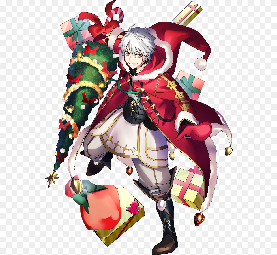 Fire Emblem Heroes Christmas, Book, Comics, Publication, Person Png