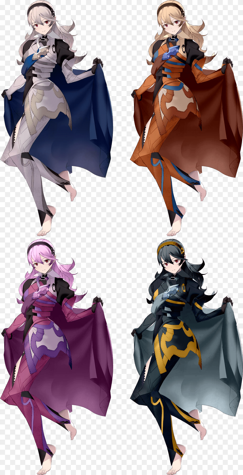 Fire Emblem Heroes Corrin F, Book, Cape, Clothing, Comics Png Image