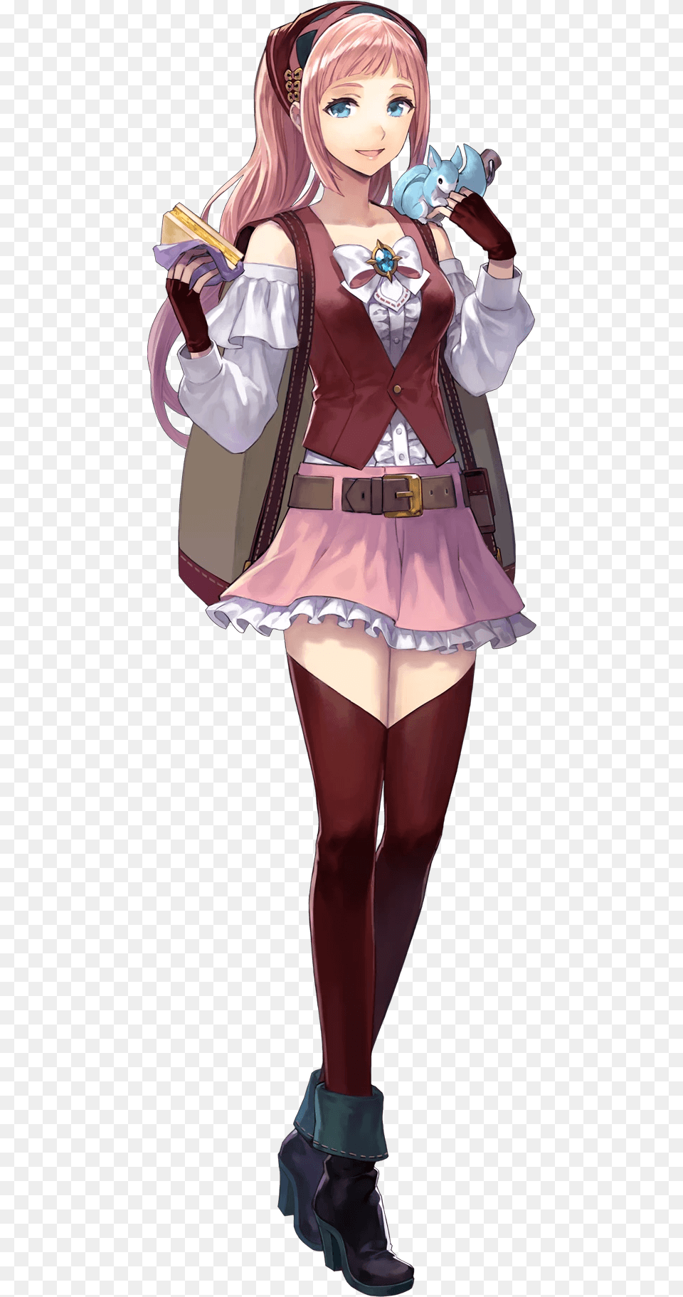 Fire Emblem Heroes Felicia, Book, Comics, Publication, Skirt Png Image