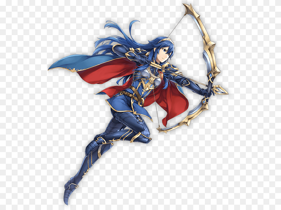 Fire Emblem Heroes Lucina, Archer, Archery, Bow, Weapon Png Image
