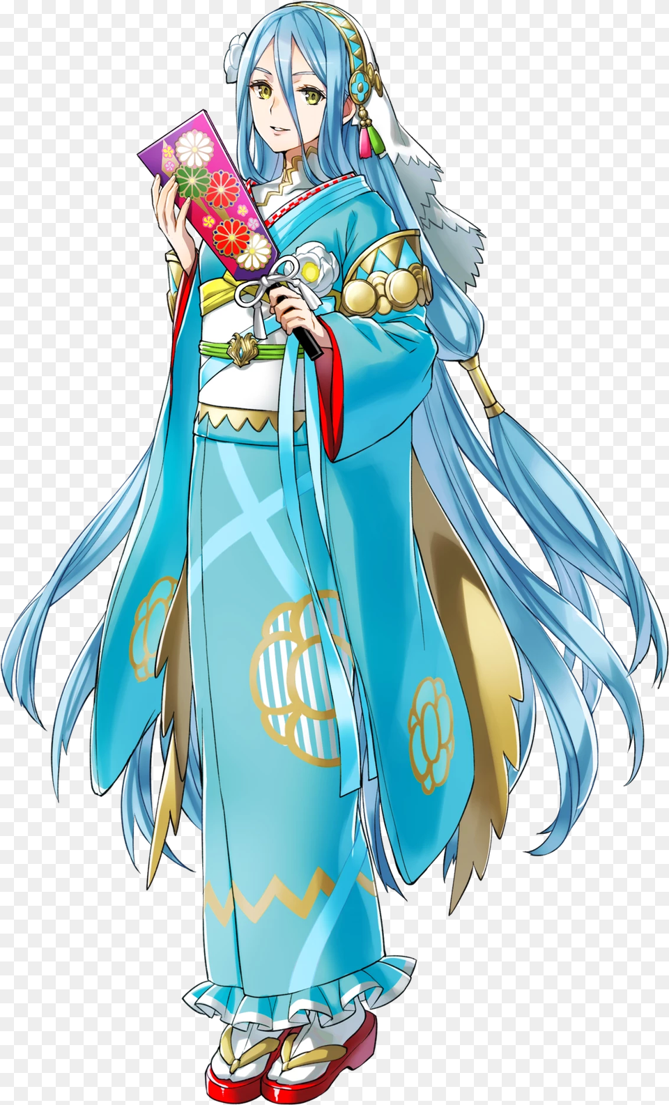 Fire Emblem Heroes To Add New Years Fire Emblem Heroes New Years Azura, Adult, Publication, Person, Gown Free Transparent Png