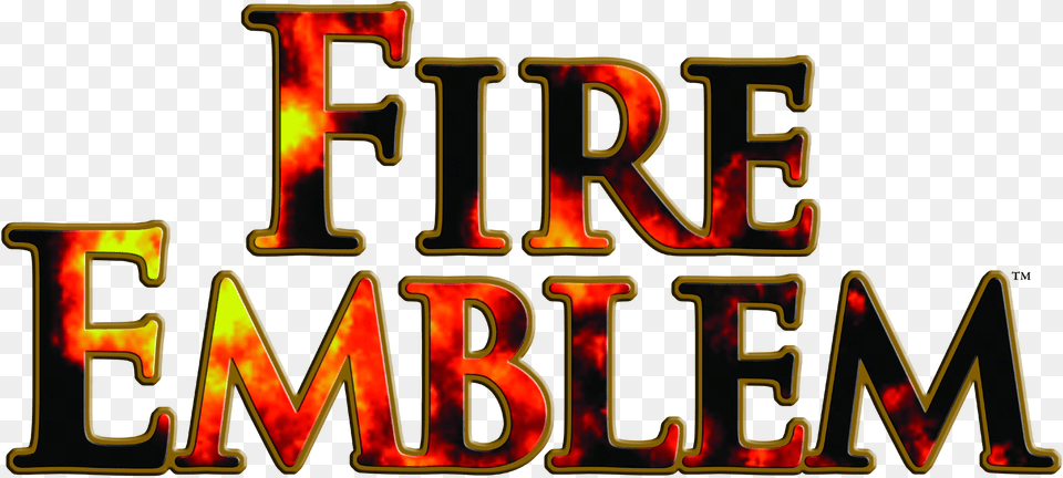 Fire Emblem Logo Picture Fire Emblem Red Logo, Light, Lighting, Text Png Image