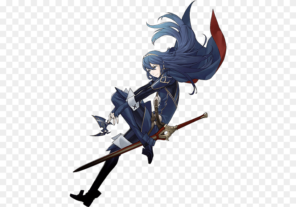 Fire Emblem Lucina, Person, Sword, Weapon, Book Png Image