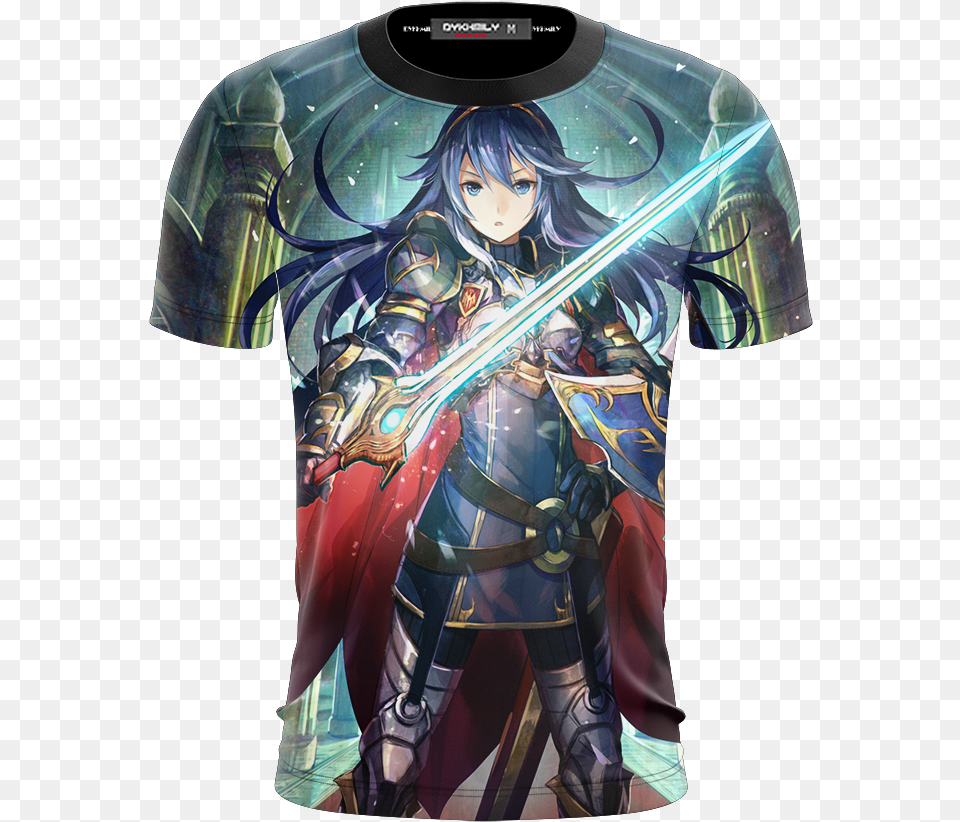 Fire Emblem Lucina 3d T Shirt Fire Emblem Card Sleeves Lucina, T-shirt, Clothing, Adult, Publication Png