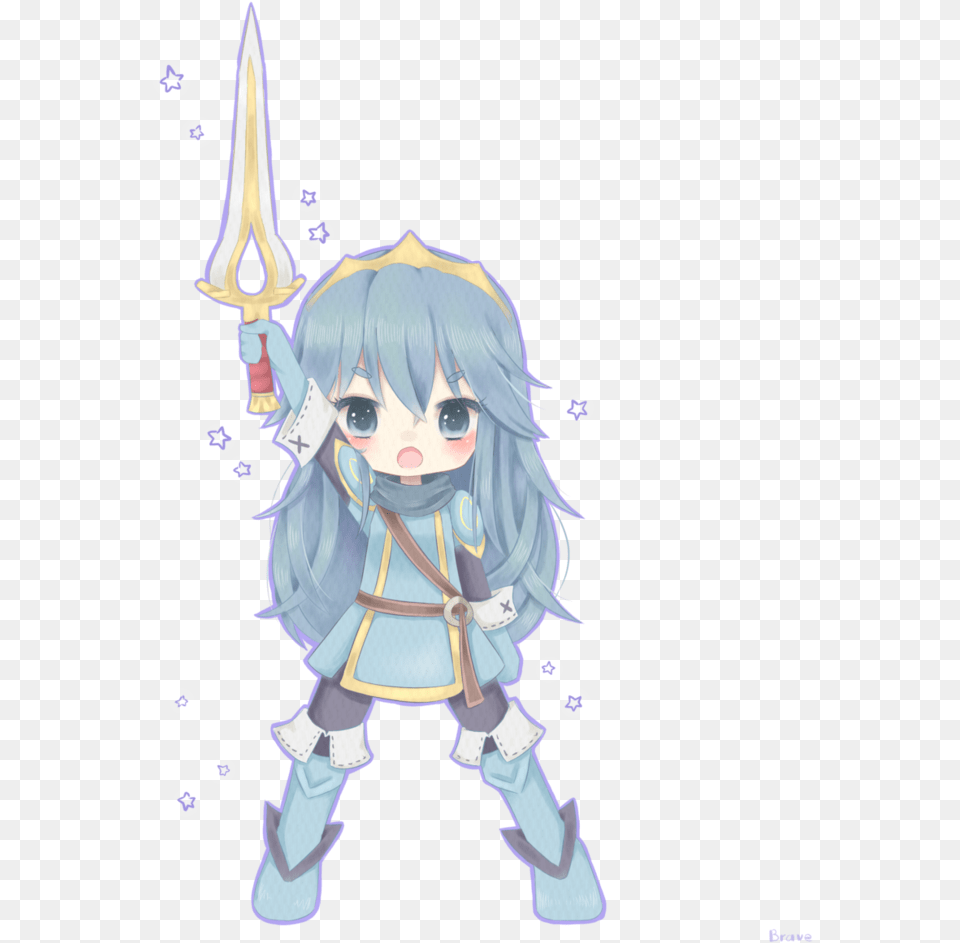 Fire Emblem Lucina Chibi Download Fire Emblem Lucina Chibi, Book, Comics, Publication, Baby Free Transparent Png