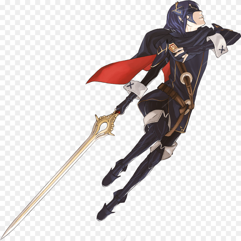 Fire Emblem Lucina Lucina Fire Emblem Awakening, Sword, Weapon, Person, Ninja Free Transparent Png