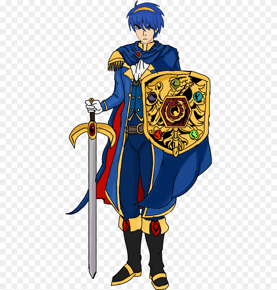 Fire Emblem Marth Falchion Fire Emblem Marth Falchion, Book, Comics, Publication, Adult Free Png Download