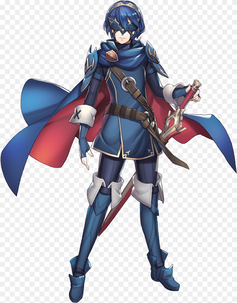 Fire Emblem Masked Marth, Adult, Person, Woman, Female Free Png