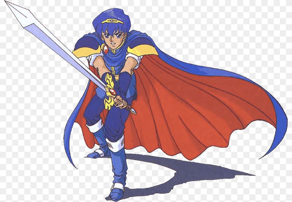 Fire Emblem Nes Marth, Book, Comics, Publication, Person Free Transparent Png