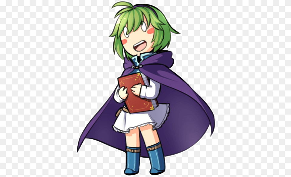 Fire Emblem Nino Chibi, Book, Comics, Publication, Baby Free Png Download