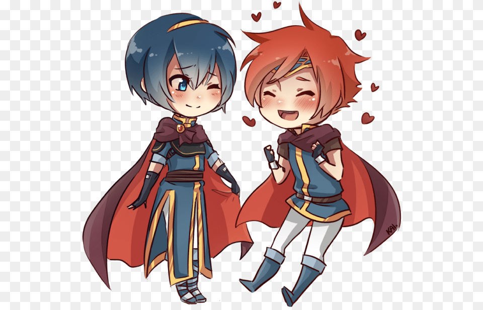 Fire Emblem Roy And Marth, Book, Comics, Publication, Baby Png Image