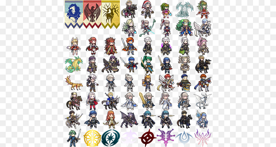 Fire Emblem Sprites And Logos Clip Art, Person, Baby, Doll, Toy Png Image