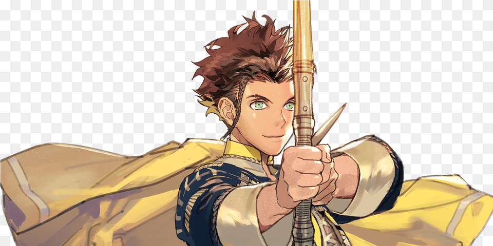 Fire Emblem The Gameu0027s Writers Solve A Weird Mystery Claude Von Riegan Bow, Person, Face, Head, Anime Png Image