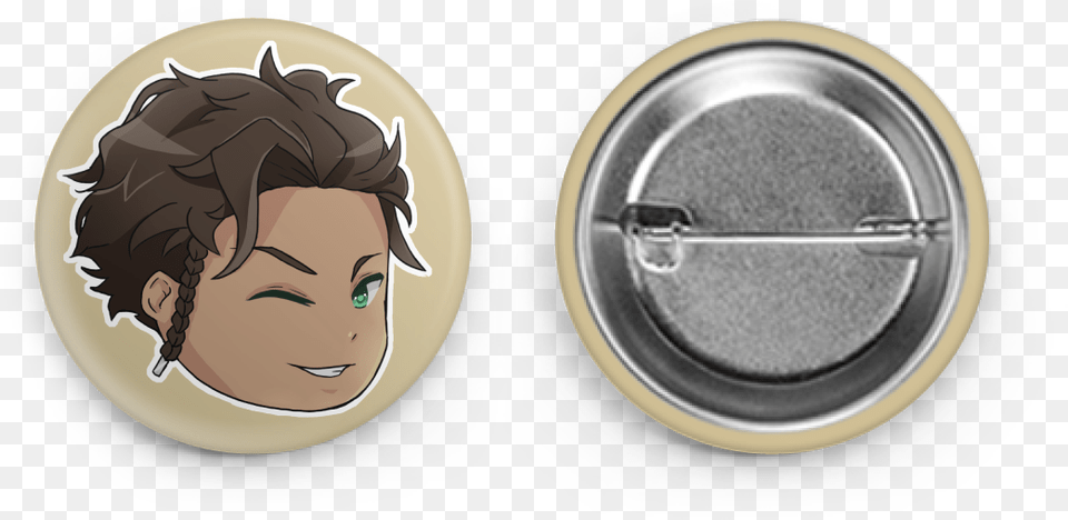Fire Emblem Three House Leaders Buttons Pack 15x15 Solid, Face, Head, Person, Aluminium Free Transparent Png