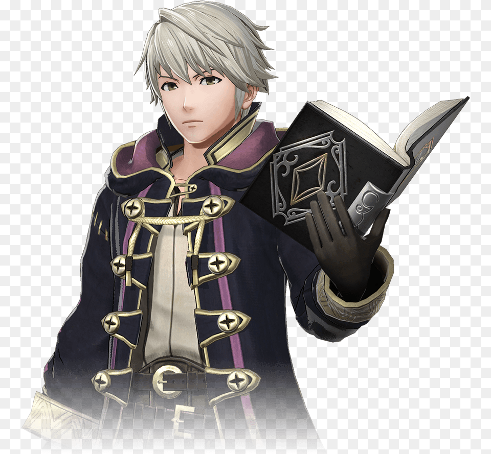 Fire Emblem Warriors U2013 Robin Lucina Lissa And Frederick Fire Emblem Warriors Robin, Book, Comics, Publication, Person Free Png