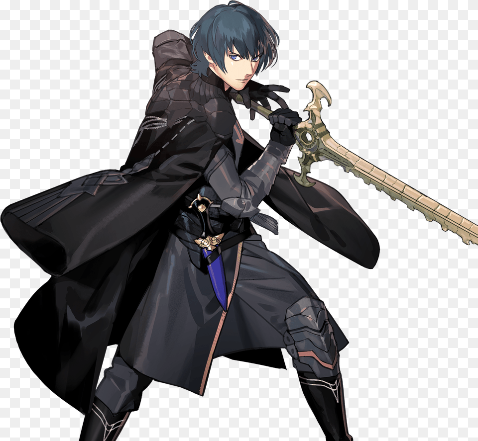 Fire Emblem World Archives Fire Emblem Three House Byleth, Weapon, Sword, Adult, Person Png