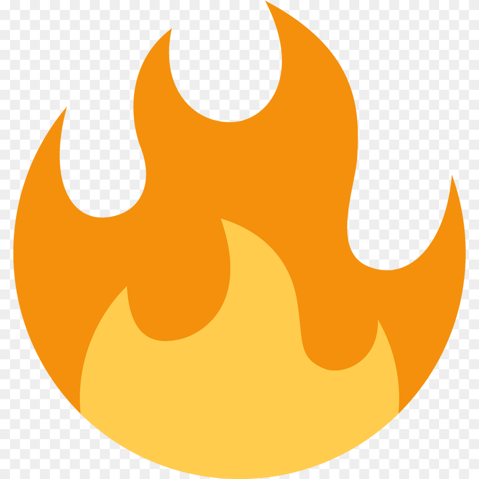 Fire Emoji Clipart, Logo, Flame, Astronomy, Moon Free Png Download