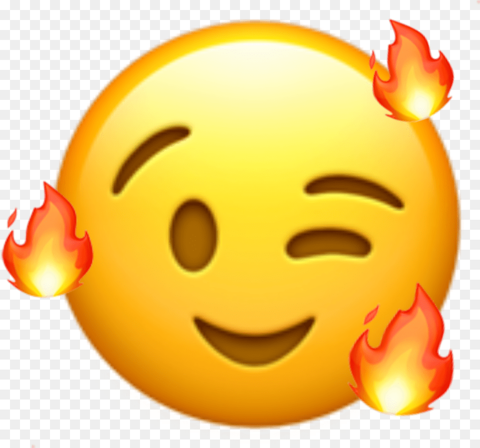 Fire Emoji Emojis Aesthetic Overlay Transparent Free Png Download