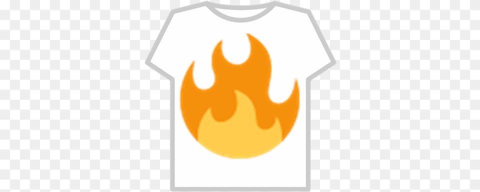 Fire Emoji Roblox Illustration, Clothing, T-shirt, Logo, Flame Free Png Download