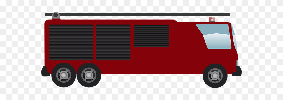 Fire Engine Transportation, Van, Vehicle, Moving Van Png Image