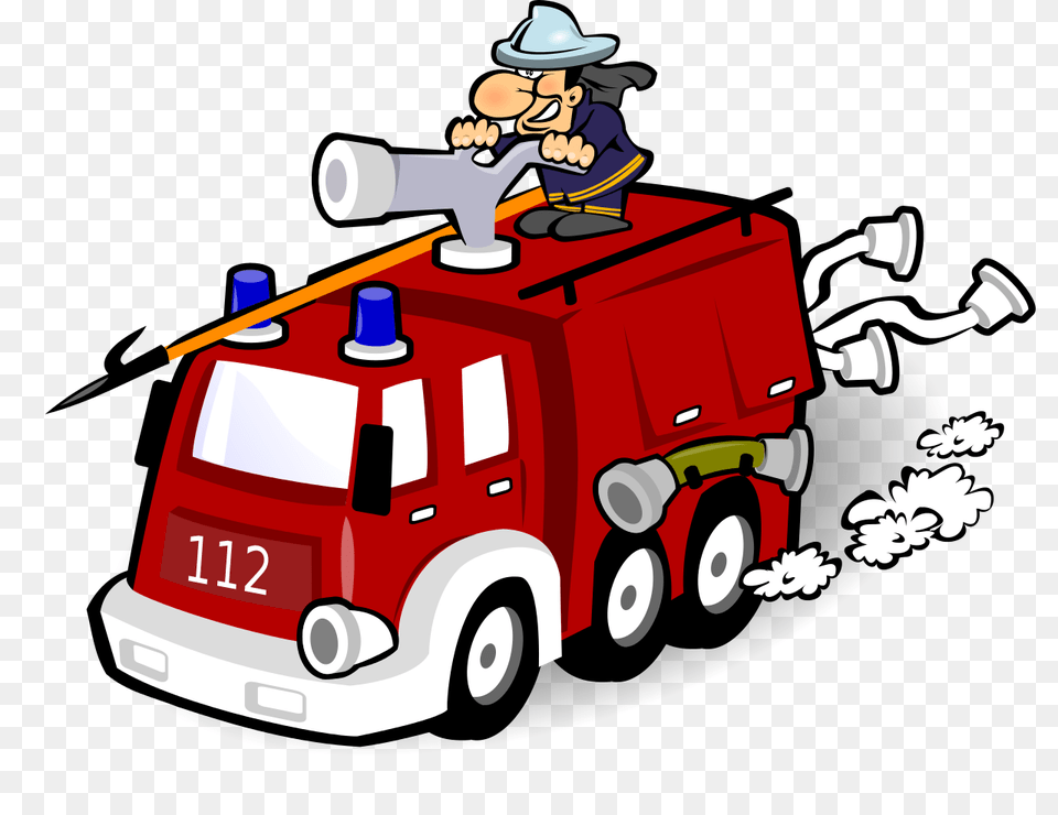 Fire Engine, Vehicle, Transportation, Truck, Bulldozer Free Transparent Png