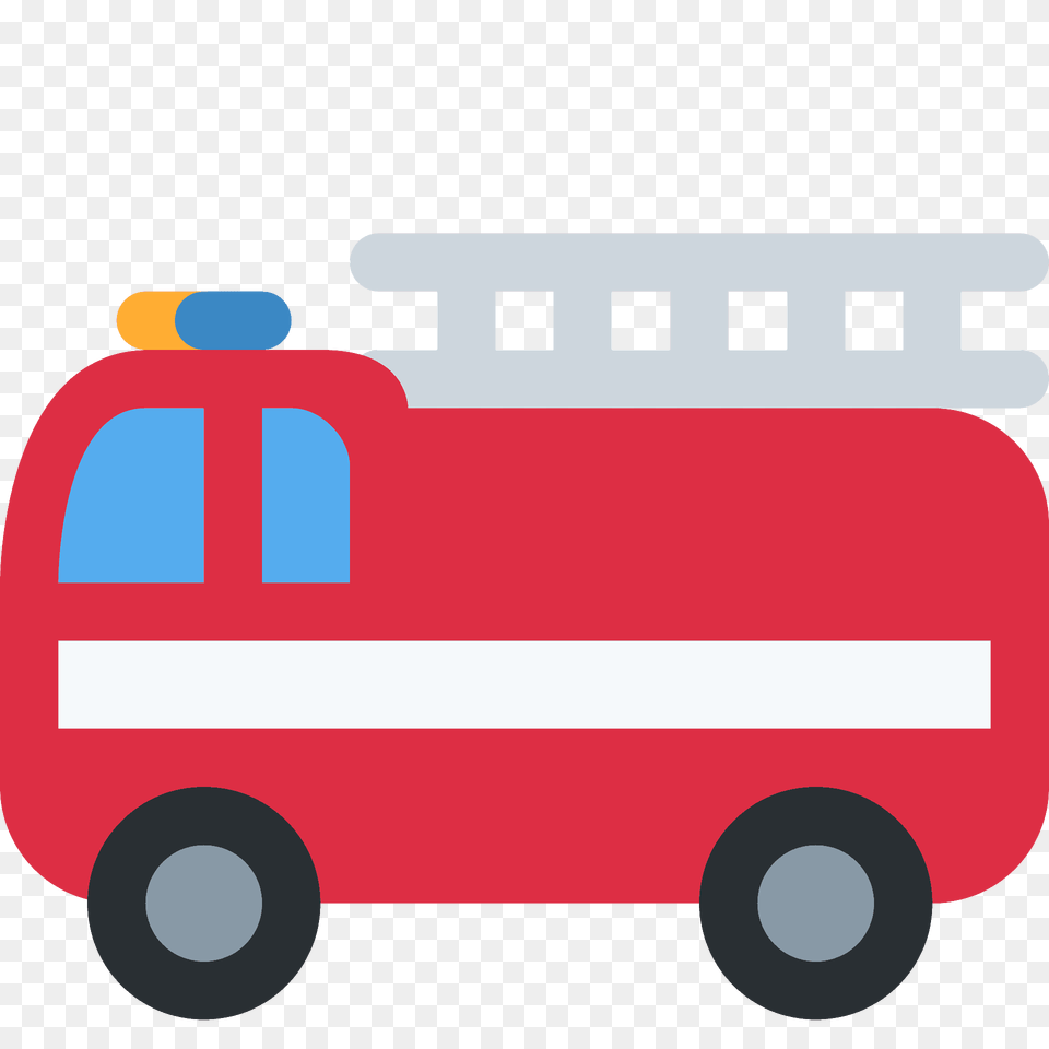 Fire Engine Emoji Clipart, First Aid, Transportation, Vehicle, Fire Truck Png