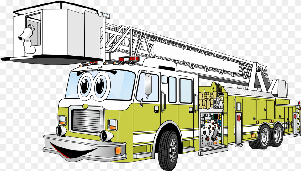 Fire Engine Hook Ladder Truck Firefighter Clip Art Firefighter Ladder Art, Transportation, Vehicle, Fire Truck, Machine Free Transparent Png