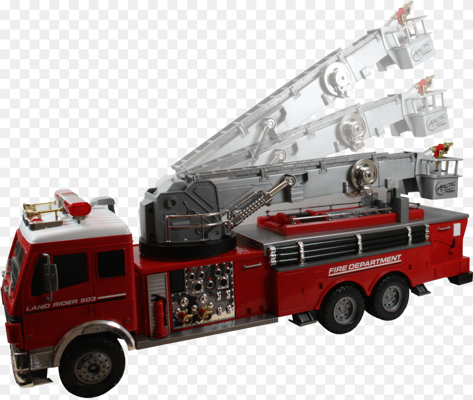 Fire Engine Radio Controlled Car Fire Department Radio Camion De Pompier Jouet, Machine, Transportation, Truck, Vehicle Free Transparent Png