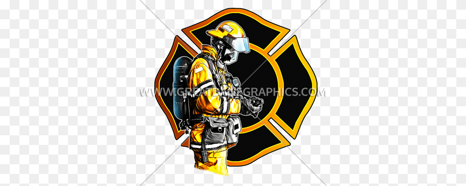 Fire Equipment Production Ready Artwork For T Shirt Printing, People, Person, Adult, Male Free Png Download