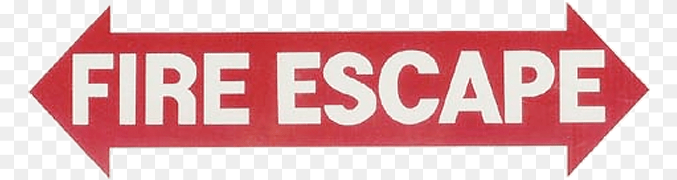 Fire Escape Fire Escape Arcade Cabinet, Sign, Symbol, Road Sign Png Image