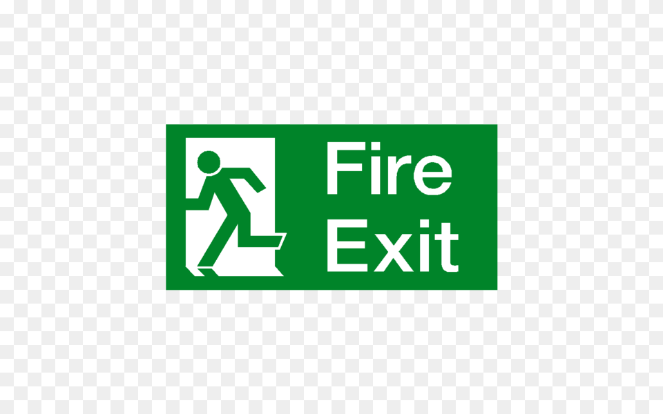 Fire Exit Sign Left Safety Safety Signs Safety, Symbol, Person, Green, Head Free Png