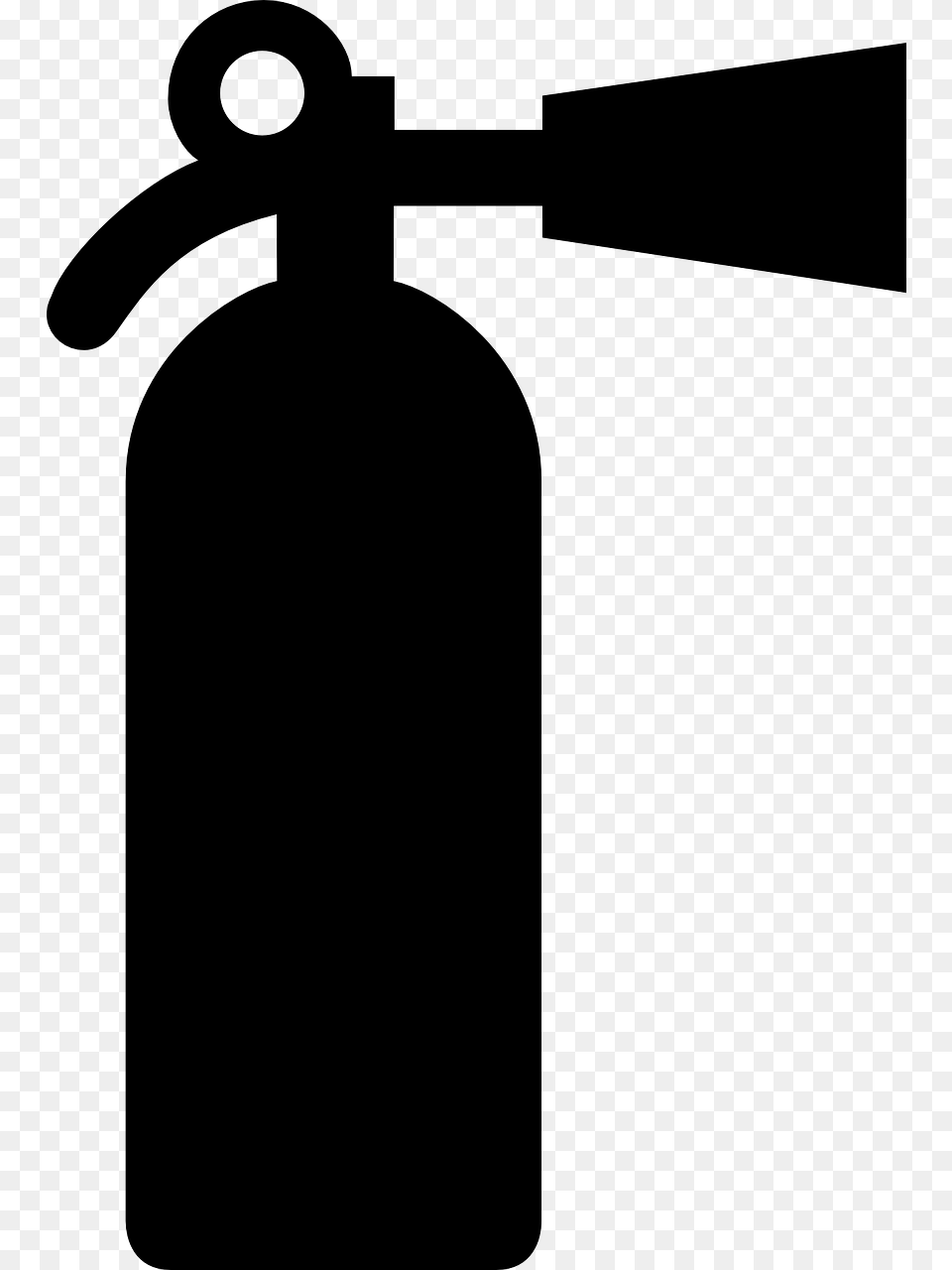 Fire Extinguisher Clipart, Gray Free Transparent Png