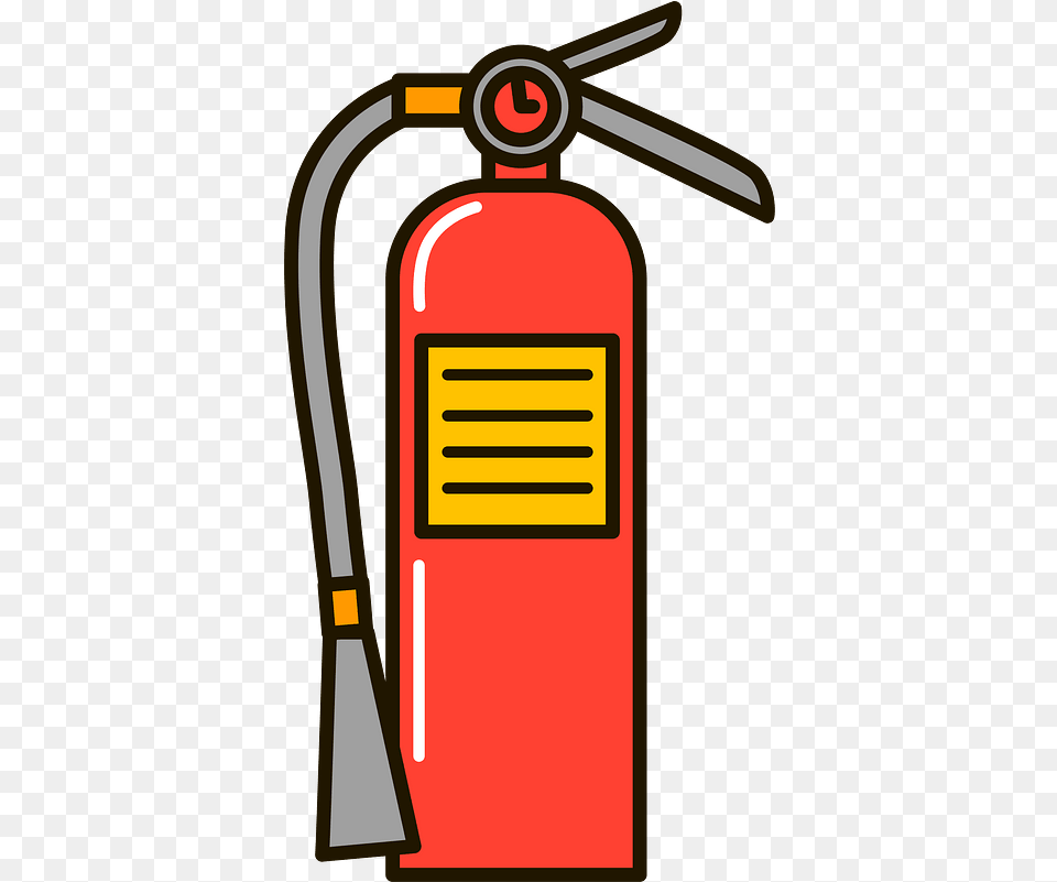 Fire Extinguisher Clipart Transparent Cylinder, Machine, Gas Pump, Pump, Mailbox Free Png Download