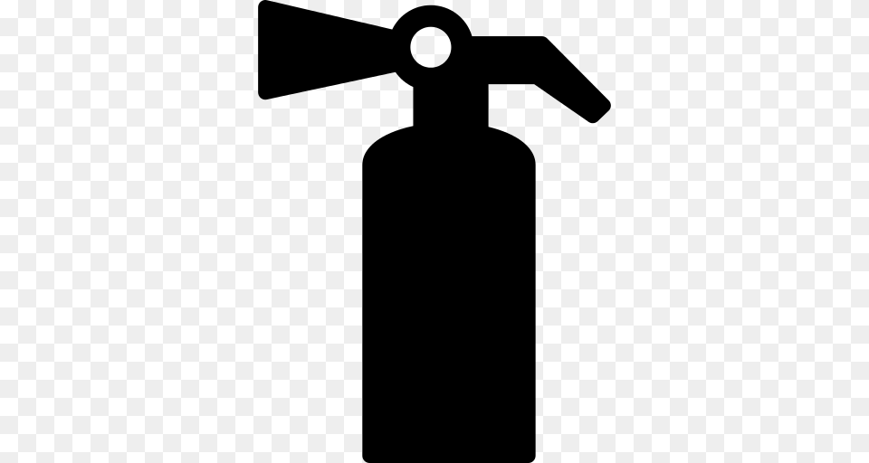 Fire Extinguisher Icon, Gray Free Png