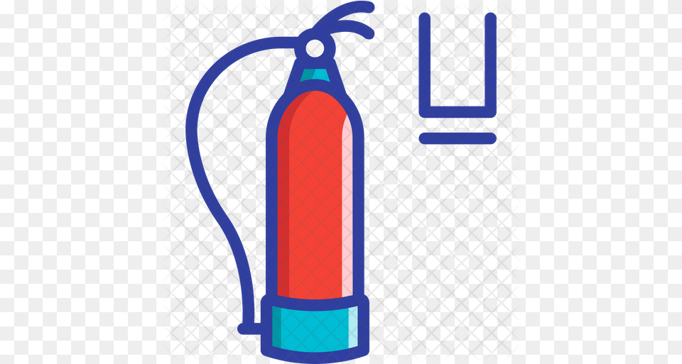 Fire Extinguisher Icon Of Colored Cylinder, Dynamite, Weapon Png